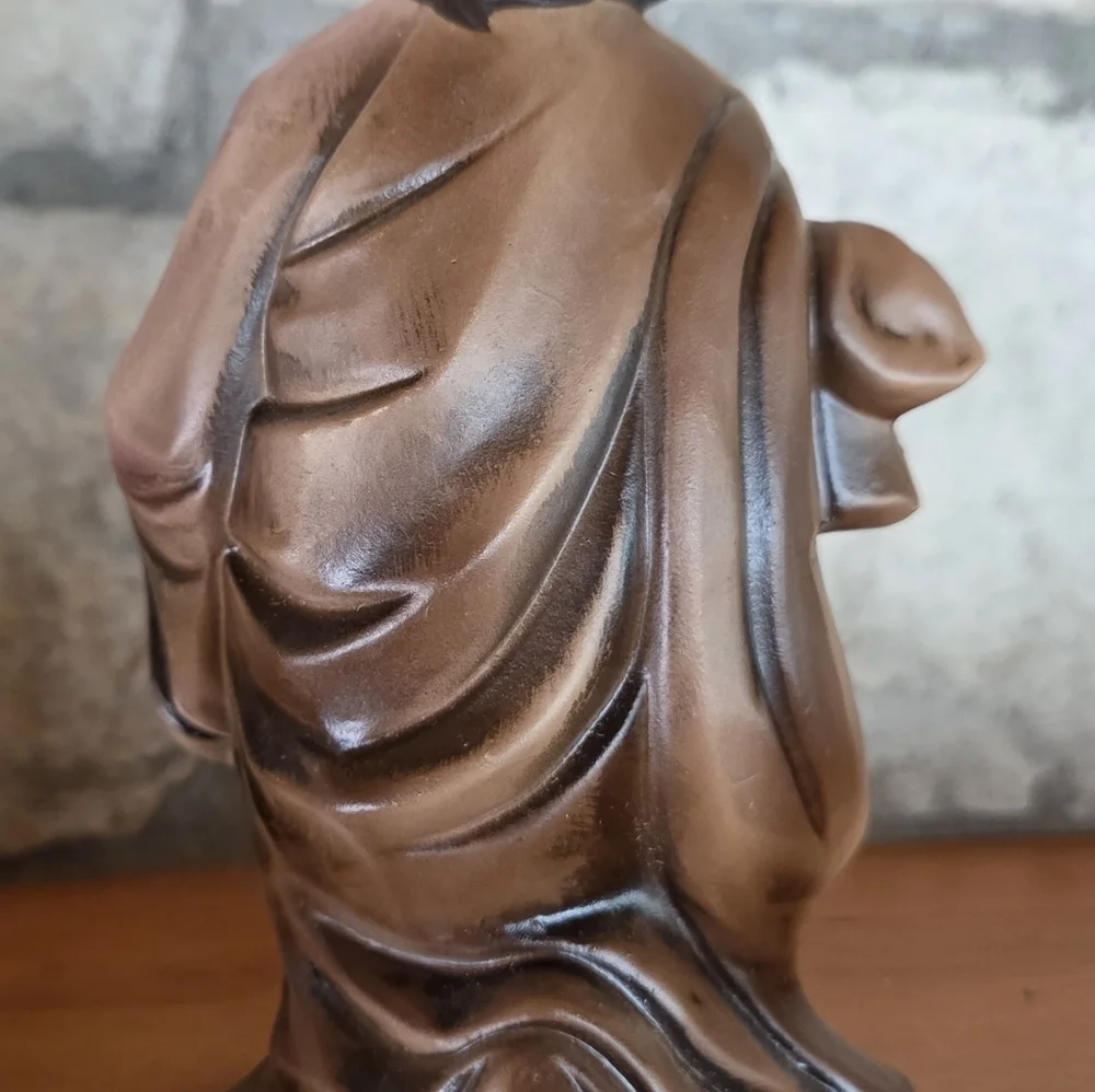 Vtg Paper Mache Nativity Figurines Replacement Mary Joseph Baby Jesus Japan 7”